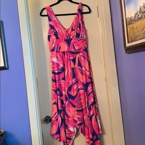 Lilly Pulitzer maxi dress large